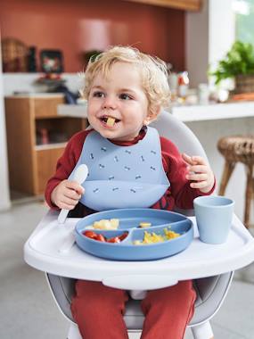 Puériculture-Repas-Vaisselle, coffret repas-Coffret repas en silicone