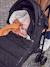 Footmuff for Pushchair in Water-Repellent Fabric Black - vertbaudet enfant 