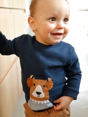 Baby-Jumpers, Cardigans & Sweaters-Sweaters-Stylish Sweatshirt for Baby Boys
