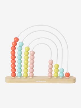 Toys-Baby & Pre-School Toys-Large Rainbow Abacus in FSC® Wood