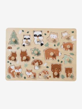 Toys-Peg Puzzle, Green Forest