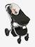 Footmuff for Pushchair in Water-Repellent Fabric Black - vertbaudet enfant 