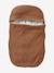 Chancelière tricot doublée polaire pour siège-auto coque - 0/9 mois noisette - vertbaudet enfant 