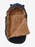 Footmuff for Baby Car Seat & Carrycot in Water-Repellent Fabric Black+Dark Blue - vertbaudet enfant 