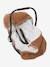 Chancelière tricot doublée polaire pour siège-auto coque - 0/9 mois noisette - vertbaudet enfant 