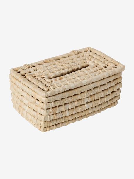 Tissue Box in Corn Husks BEIGE LIGHT SOLID - vertbaudet enfant 