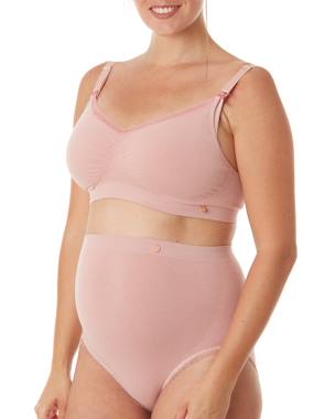High Waisted Briefs for Maternity, Seamless, Organic by CACHE COEUR  - vertbaudet enfant