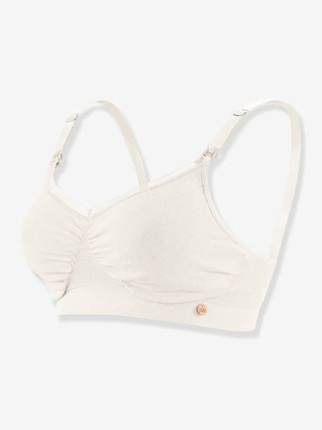 Seamless Bra, Maternity & Nursing Special, Organic by CACHE COEUR PINK LIGHT SOLID+WHITE LIGHT SOLID - vertbaudet enfant 