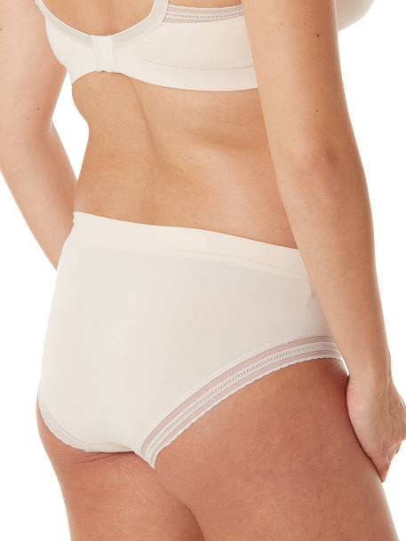 Slip taille basse Milk BLUSH+NOIR - vertbaudet enfant 