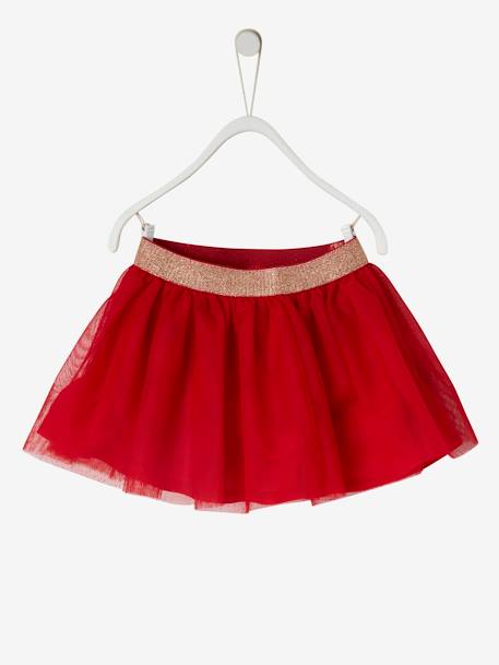 Christmas Gift Box, Stars Top & Tulle Skirt for Babies White/Print - vertbaudet enfant 