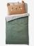 Deer Pillowcase for Babies, Green Forest Dark Beige - vertbaudet enfant 