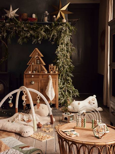 Green Forest Box Set with 3 Early Learning Toys in FSC® wood Light Green - vertbaudet enfant 