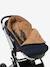 Footmuff for Pushchair in Water-Repellent Fabric Black+Dark Blue - vertbaudet enfant 