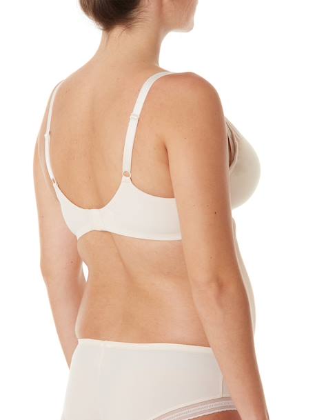 Soutien-gorge de grossesse et d'allaitement Milk CACHE C¼UR avec armatures BLUSH+BORDEAUX+NOIR - vertbaudet enfant 