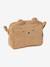 Bear Toiletry Bag in Terry Cloth BROWN LIGHT SOLID - vertbaudet enfant 