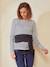 Ceinture maternité en maille à nouer noir - vertbaudet enfant 