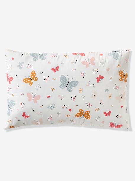 Parure housse de couette enfant et taie d'oreiller PAPILLONS rose - vertbaudet enfant 