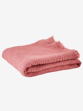 -Plaid en gaze de coton bio