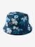 Reversible Bucket Hat for Girls GREEN DARK 2 COLOR/MULTICOLORR - vertbaudet enfant 