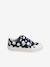 Fabric Trainers with Touch Fasteners, for Girls BLUE DARK ALL OVER PRINTED - vertbaudet enfant 