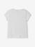 Snoopy by Peanuts® T-shirt for Girls GREY LIGHT SOLID WITH DESIGN - vertbaudet enfant 