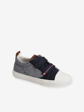 Touch-Fastening Trainers in Fancy Canvas for Boys  - vertbaudet enfant