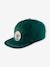 Hut Cap for Boys GREEN DARK SOLID WITH DESIGN - vertbaudet enfant 