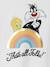 T-shirt fille Looney Tunes® Titi et Grosminet Blanc - vertbaudet enfant 