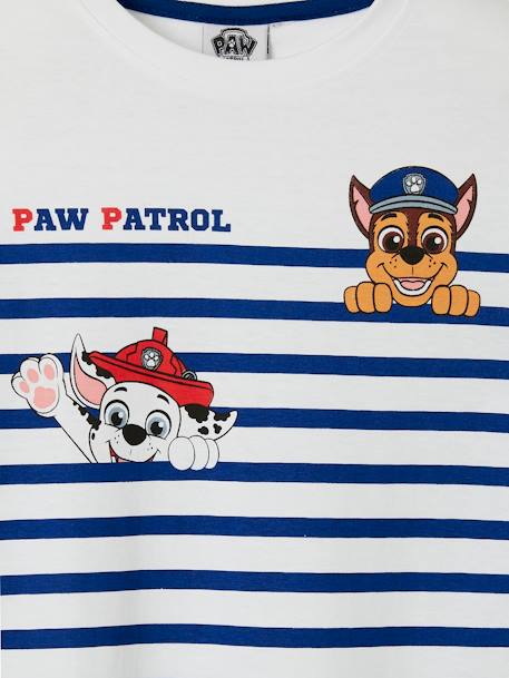Paw Patrol® T-shirt for Boys WHITE LIGHT STRIPED - vertbaudet enfant 