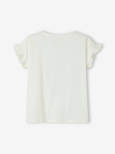 T-shirt fille Les Aristochats® Beige clair - vertbaudet enfant 