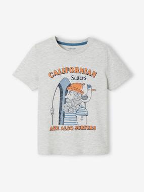 Boys-Tops-T-Shirt with Motif, for Boys
