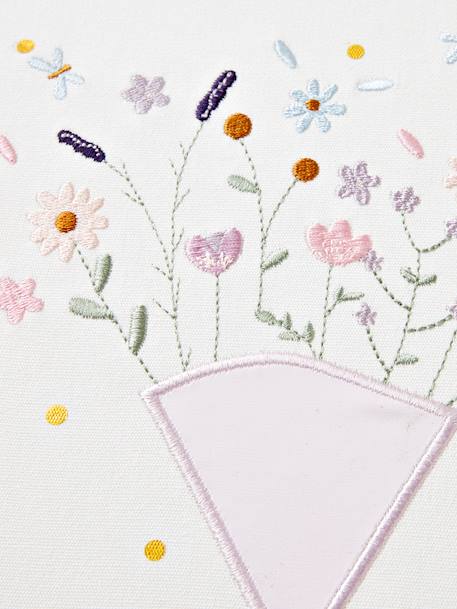 Embroidered Drum, Sweet Provence BROWN MEDIUM SOLID WITH DESIGN - vertbaudet enfant 