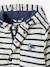 Navy Raincoat with Hood & Lining for Babies WHITE LIGHT STRIPED - vertbaudet enfant 