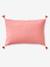 Duvet Cover + Pillowcase Set for Children, Eden India WHITE LIGHT SOLID WITH DESIGN - vertbaudet enfant 