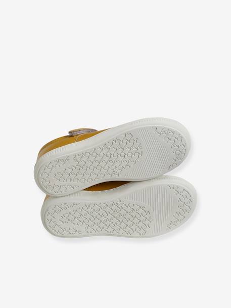 Ballet Pumps for Girls, Designed for Autonomy YELLOW DARK SOLID - vertbaudet enfant 