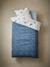 Duvet Cover & Pillowcase Set for Children, Hello Dinos, Basics WHITE LIGHT ALL OVER PRINTED - vertbaudet enfant 