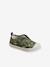 Fabric Trainers with Elastic, for Baby Boys GREEN MEDIUM ALL OVER PRINTED - vertbaudet enfant 
