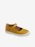 Ballet Pumps for Girls, Designed for Autonomy YELLOW DARK SOLID - vertbaudet enfant 