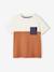 T-shirt garçon coloblock manches courtes ardoise+menthe+orange+vert anglais - vertbaudet enfant 