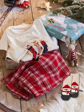 Cosy Christmas Box Set Pyjamas for Girls  - vertbaudet enfant