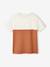 T-shirt garçon coloblock manches courtes ardoise+menthe+orange+vert anglais - vertbaudet enfant 