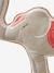 Pack of 2 Animal Cushions, Eden India BROWN LIGHT SOLID WITH DESIGN - vertbaudet enfant 