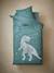 Parure housse de couette + taie d'oreiller avec détails phosphorescents GRAPHIC DINO vert - vertbaudet enfant 