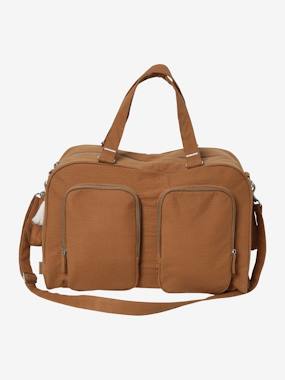 Nursery-Changing Bags-Weekend changing bags-Changing Bag with Several Pockets, in Cotton Gauze, Family L
