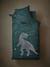Parure housse de couette + taie d'oreiller avec détails phosphorescents GRAPHIC DINO vert - vertbaudet enfant 