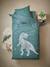 Parure housse de couette + taie d'oreiller avec détails phosphorescents GRAPHIC DINO vert - vertbaudet enfant 