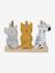 Animaux à empiler Jungle en bois FSC® Multicolore - JUNGLE - vertbaudet enfant 