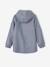 Water-Repellent Windcheater with Hood, in Chambray, for Boys BLUE MEDIUM SOLID WITH DESIGN - vertbaudet enfant 