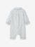Cotton Flannel Sleepsuit for Babies WHITE LIGHT CHECKS - vertbaudet enfant 