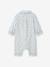 Pyjama bébé en flanelle de coton ouverture naissance carreaux ivoire - vertbaudet enfant 
